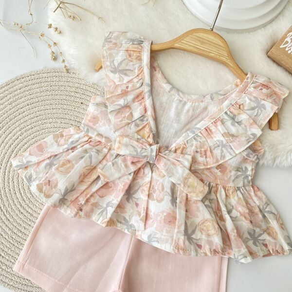 Bahar Çiçekleri Sırttan Bağlamalı 2’Li Takım 3-6 AY