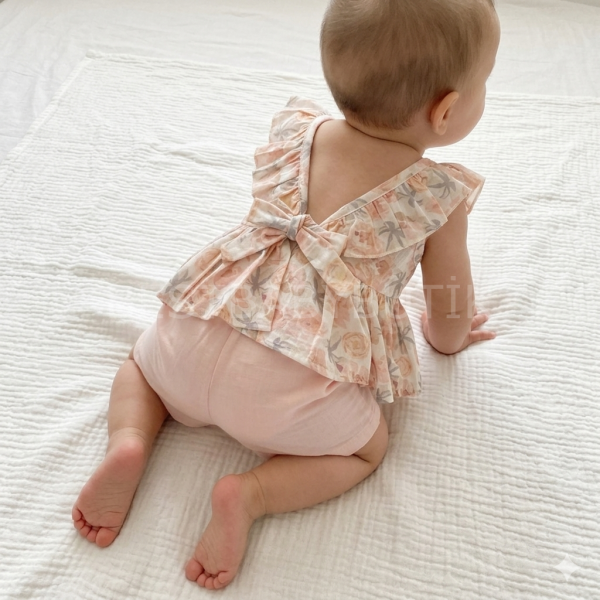 Bahar Çiçekleri Sırttan Bağlamalı 2’Li Takım 18-24 AY