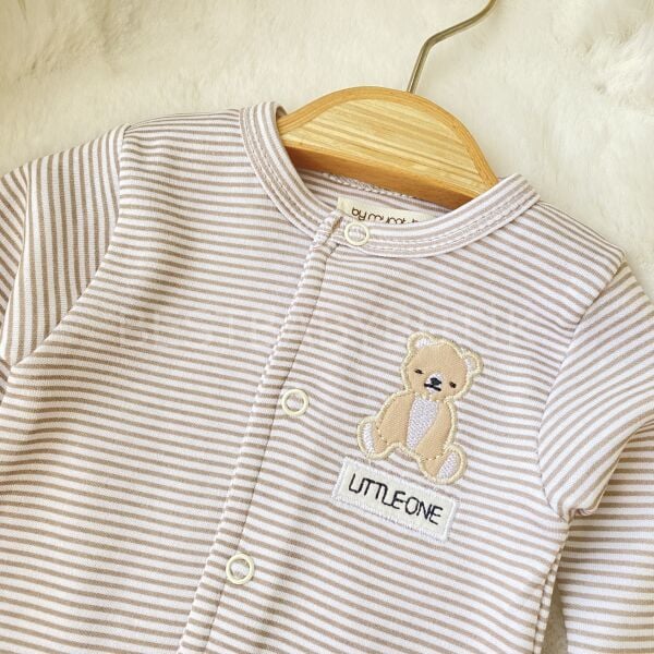 Ayıcıklı Yenidoğan 3’Lü Tulum Seti 0-3 AYLIK