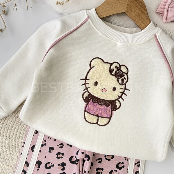 Hello Kitty Bol Paça Şardonlu Kışlık 2’Li Takım