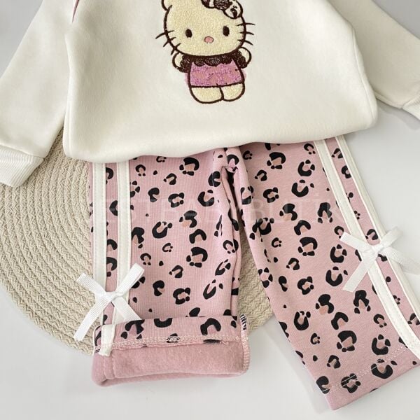 Hello Kitty Bol Paça Şardonlu Kışlık 2’Li Takım