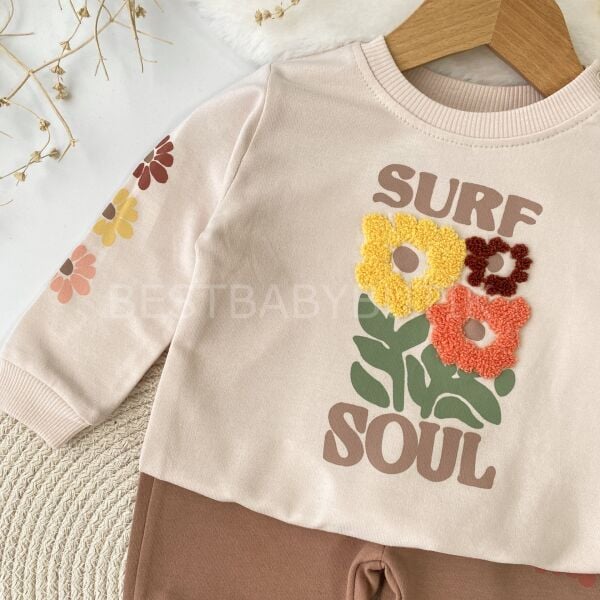 Çiçekli Panç Dokumalı 2’Li Takım