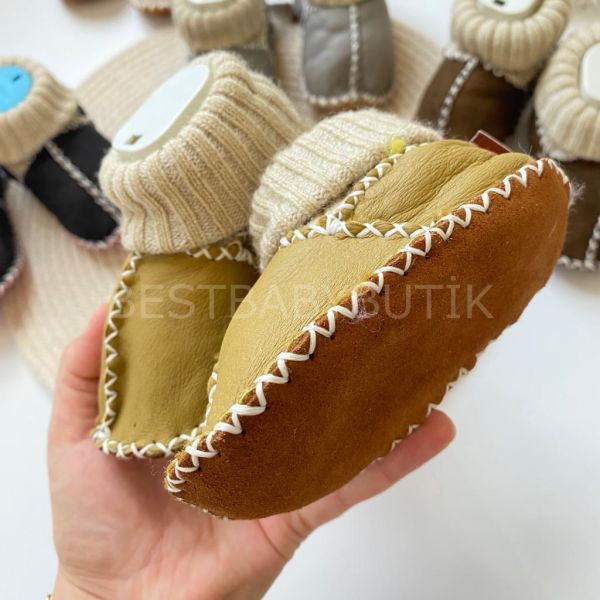 DERİ İÇİ YÜNLÜ PATİK