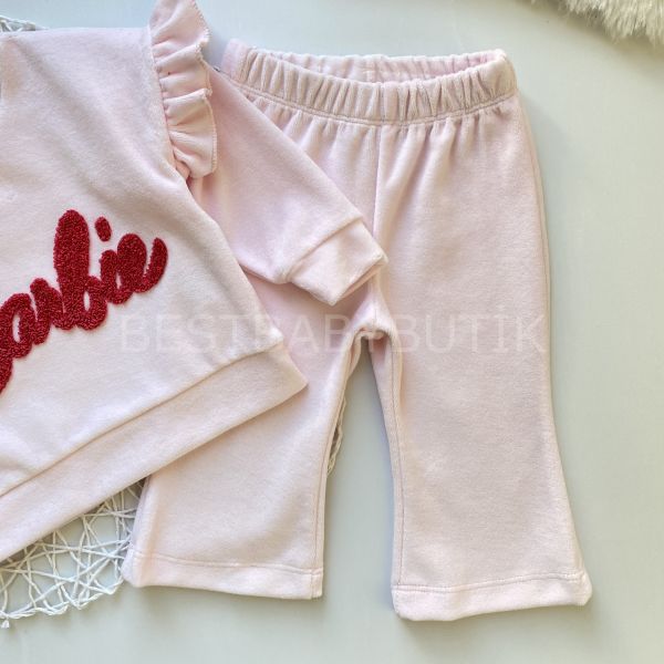 BARBİE KADİFE ALT ÜST TAKIM
