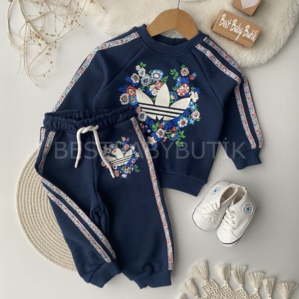 Premium Adidas Çiçekli Eşofman Takımı