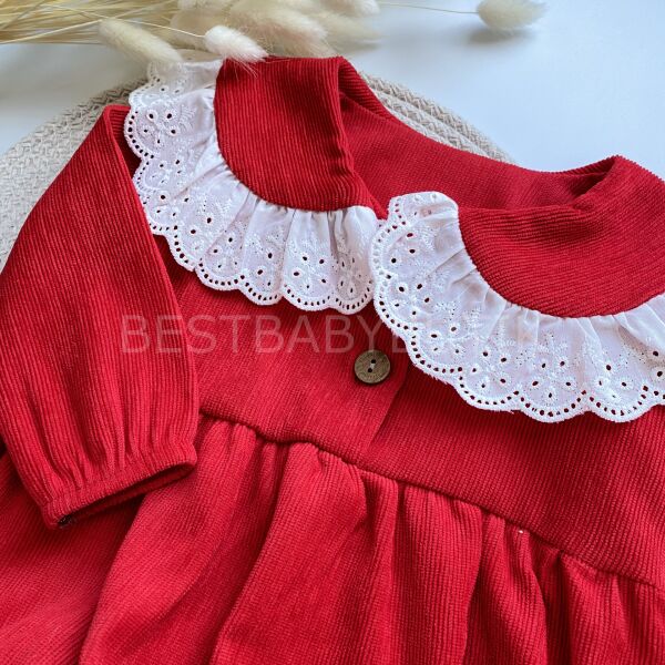 BELLA UZUN KOLLU ROMPER VE BERESİ