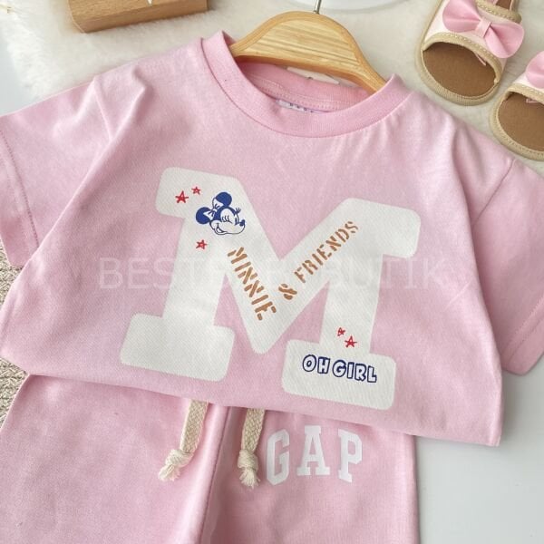 Premium Mickey Mause Sırt Baskılı Eşofman Takımı 2-3 YAŞ