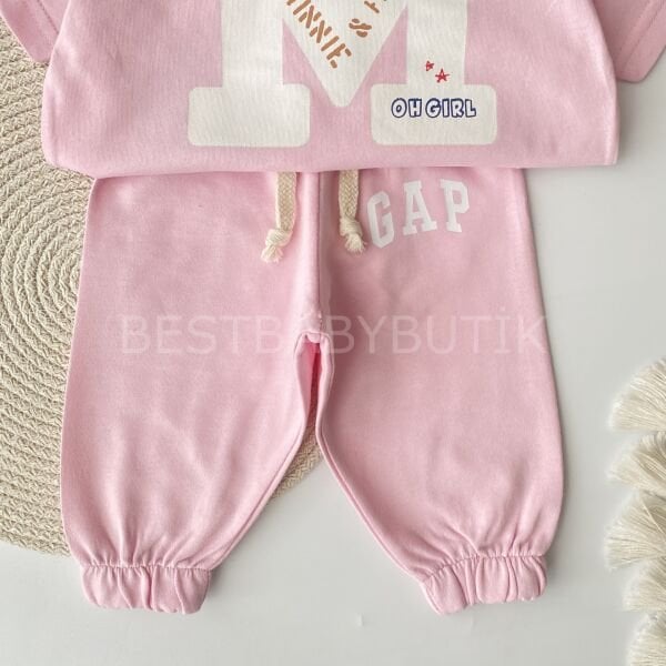 Premium Mickey Mause Sırt Baskılı Eşofman Takımı 2-3 YAŞ