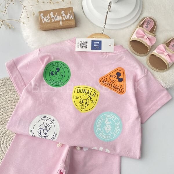 Premium Mickey Mause Sırt Baskılı Eşofman Takımı 2-3 YAŞ