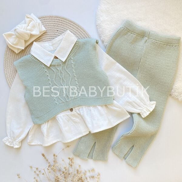 MİLA TRİKO CROP SÜVETERLİ 3’LÜ TAKIM