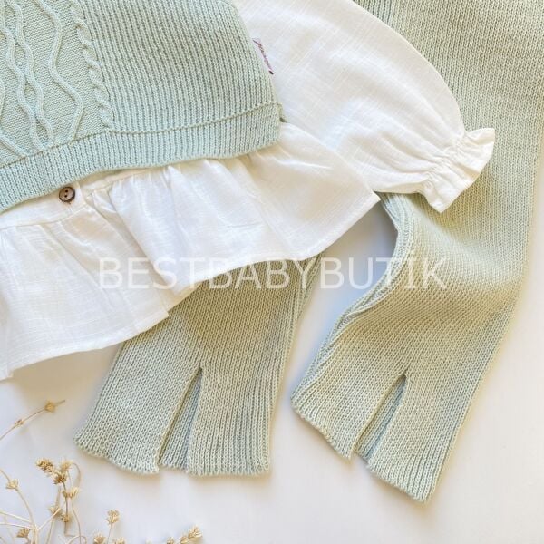 MİLA TRİKO CROP SÜVETERLİ 3’LÜ TAKIM 1 YAŞ