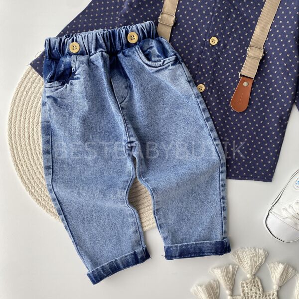 Carles Papyonlu Zıbın Gömlekli Askılı Takım 18-24 AY