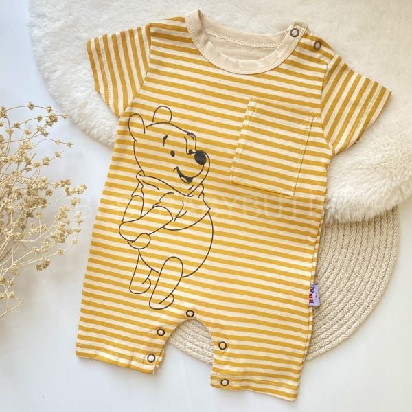 WİNNİE THE POOH ÇİZGİLİ TULUM