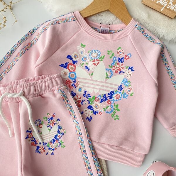 Premium Adidas Çiçekli Eşofman Takımı