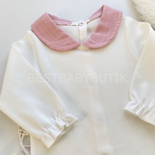 DAİSY GİRLS PAPATALI SÜVETER DETAYLI KURDALELİ 2 PARÇA TULUM