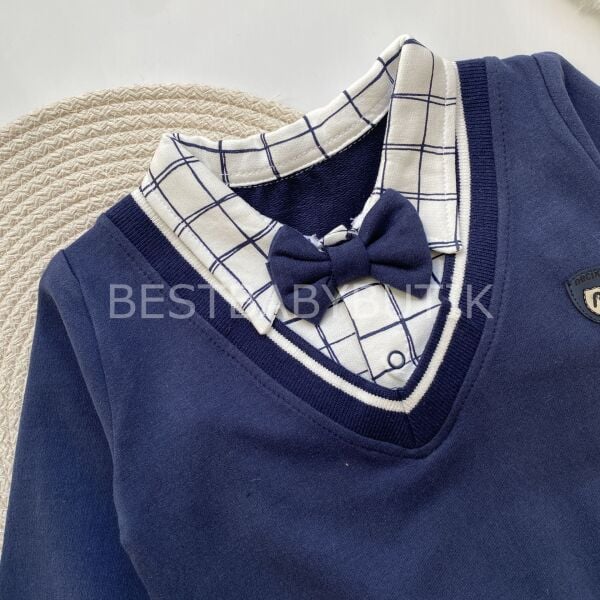 REVA PAPYON GÖMLEK YAKA DETAYLI 2’Lİ TAKIM