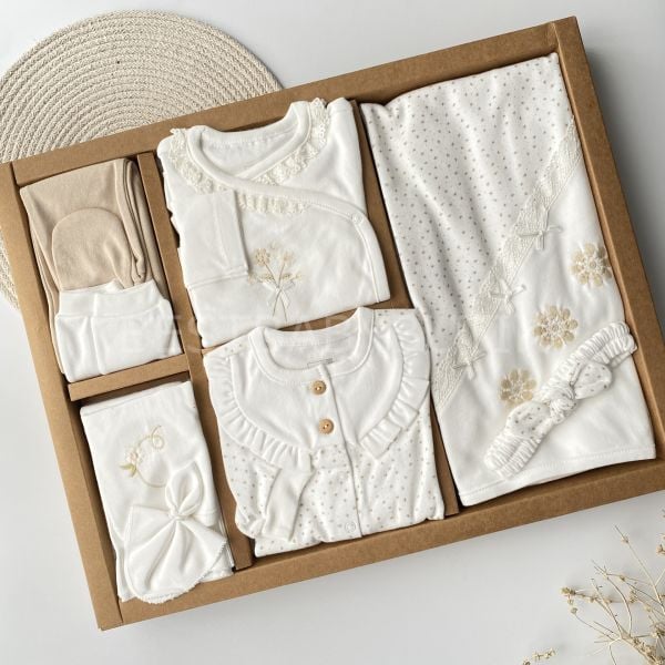 Caramel Premium Organik 10 Parça Hastane Çıkışı Seti