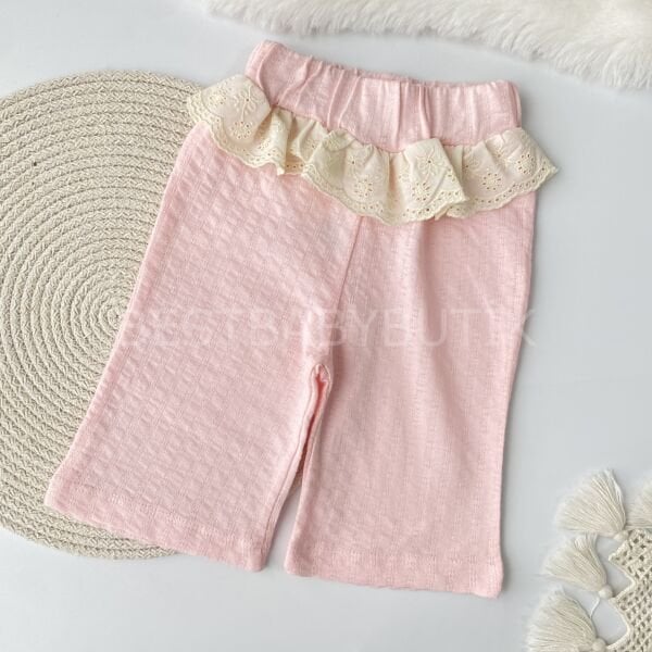 Çiçek Nakışlı Fistolu Bol Paça Takım 12 AYLIK