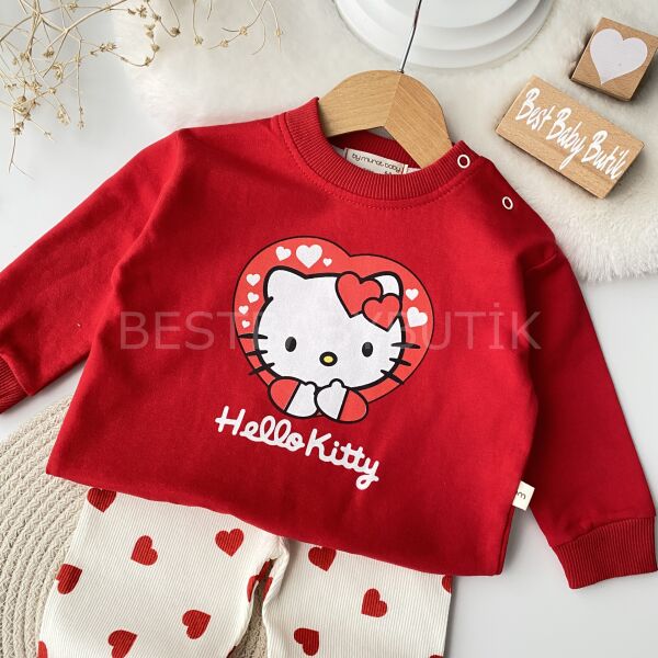 Hello Kitty Kalpli Mevsimlik Takım 6-9 AY