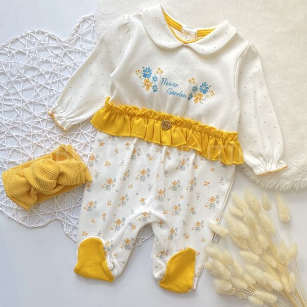 BABYDOLA ORJ MARKA FLOWERS ÇİÇEKLİ TULUM