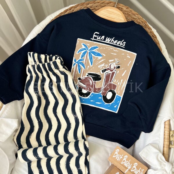 Scotter Fun Sırt Baskılı Pinterest Takım 18-24 AY