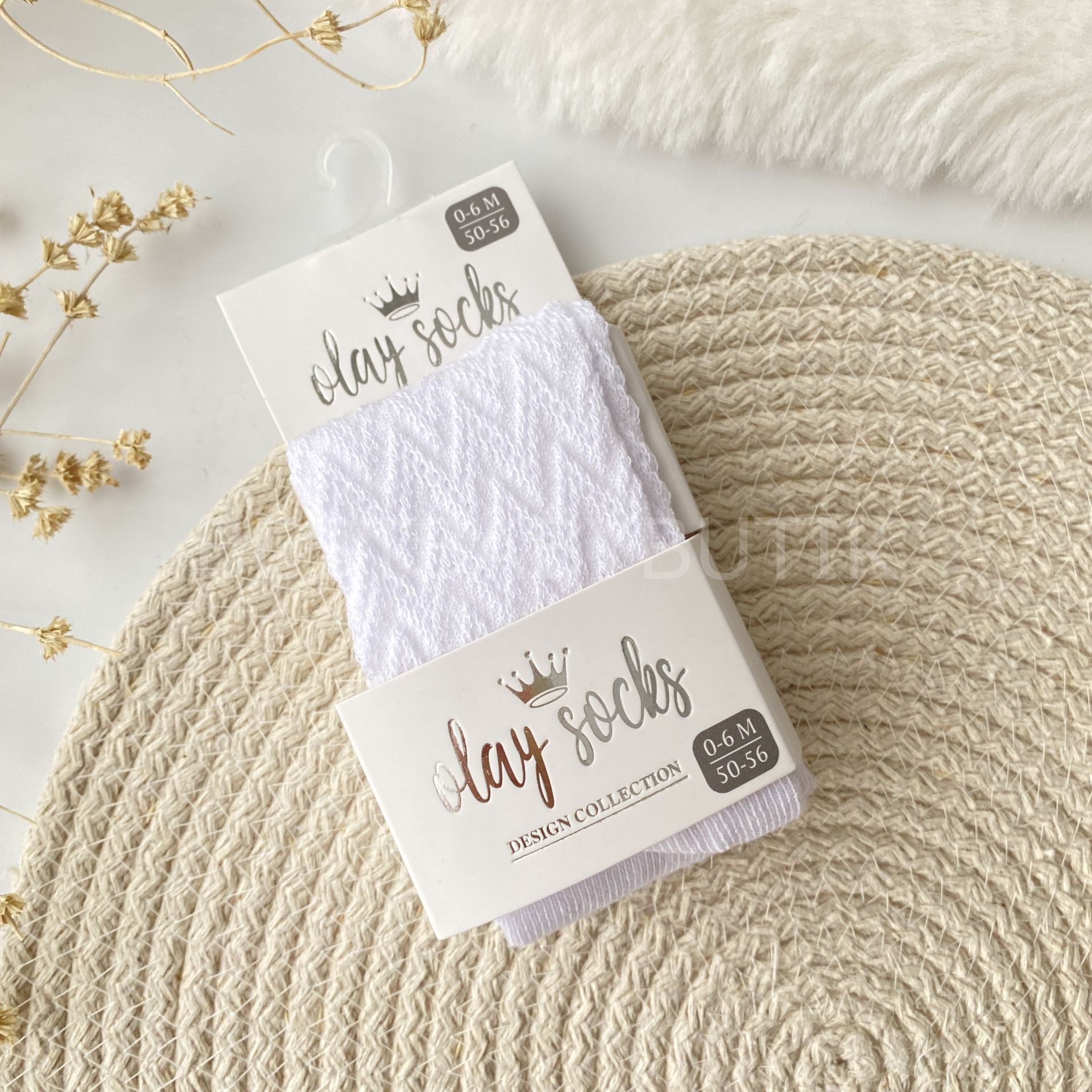 Kendinden Desenli Külotluçorap