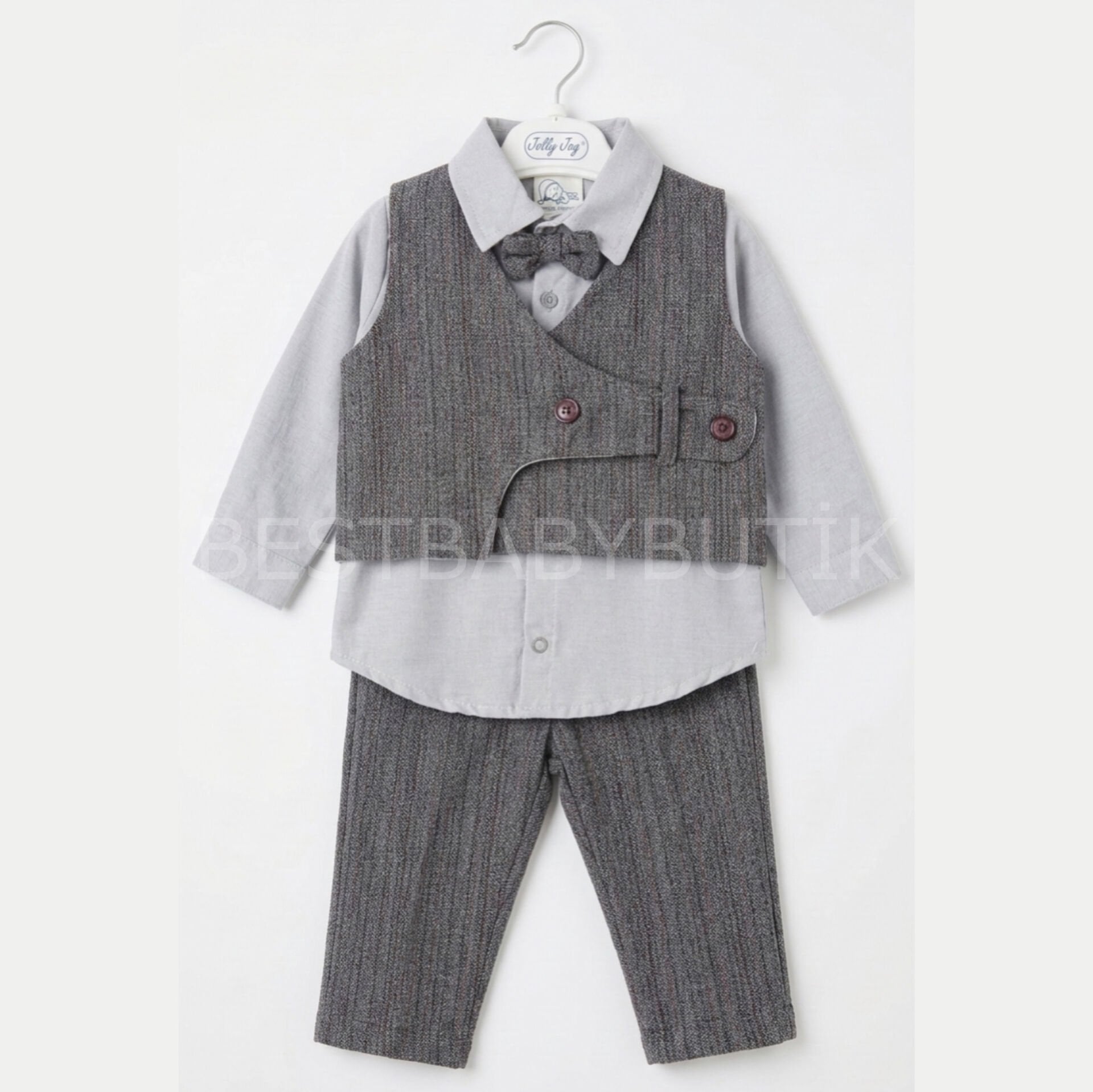 Papyon ve Yelekli 3’Lü Takım (DAR KALIP)