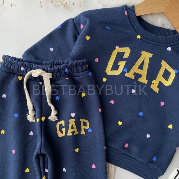 Premium GAP Renkli Kalpli Eşofman Takımı