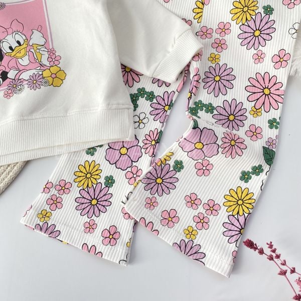 MİNNİE MAUSE BAHAR ÇİÇEKLERİ İSPANYOL PAÇA 2’Lİ TAKIM