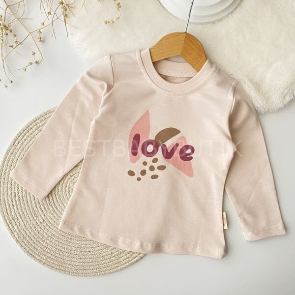 Desenli Kapşonlu İspanyol Paça Kot Pantolonlu 3’Lü Takım