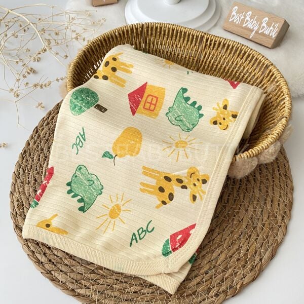 Animal Desenli Tek Katlı Battaniye 85x85