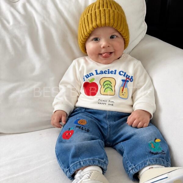 Bebekler Renkli Giyinsin Motto Pinterest Baloon Pantolonlu Takım