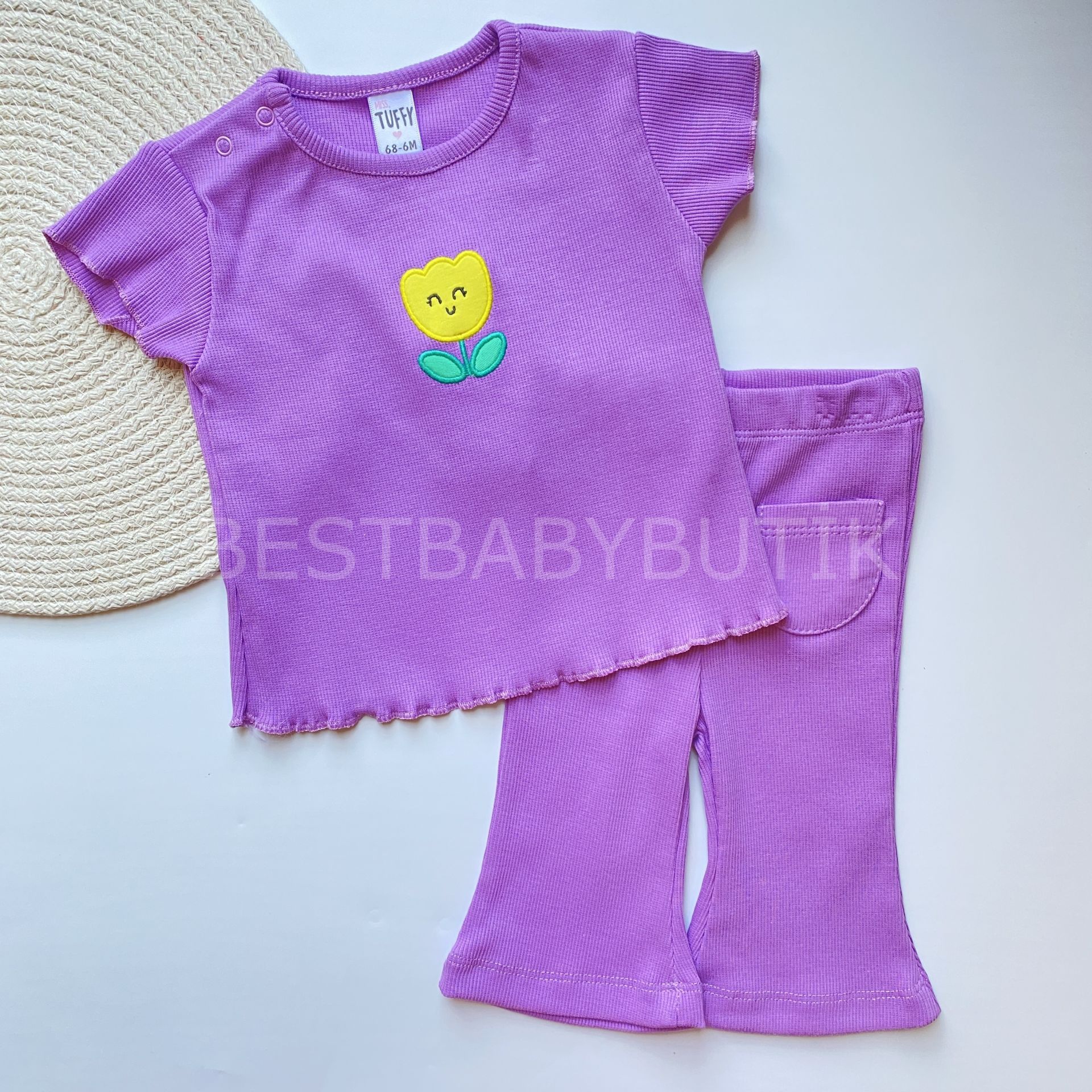LALE DETAYLI FİTİLLİ TAKIM 6 AY