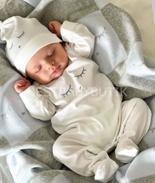 UYKUCU ŞAPKA DETAYLI TULUM VE BERESİ