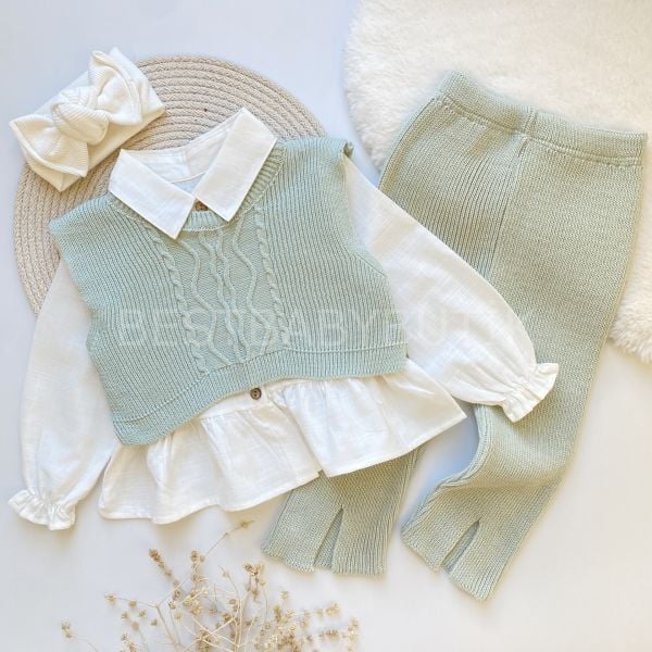 MİLA TRİKO CROP SÜVETERLİ 3’LÜ TAKIM