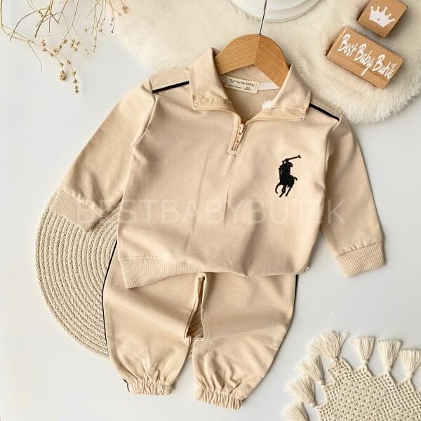 USPA Nakışlı Önden Yarım Fermuarlı Mevsimlik Takım