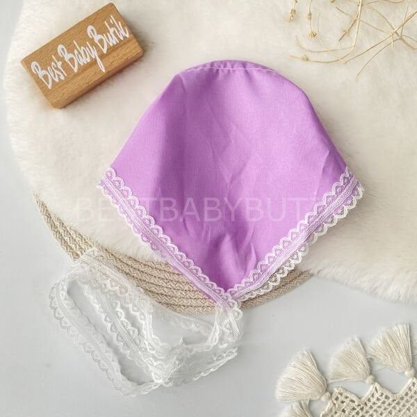 Mor Bohem Dantelli Taç