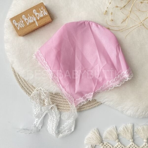 Mor Bohem Dantelli Taç