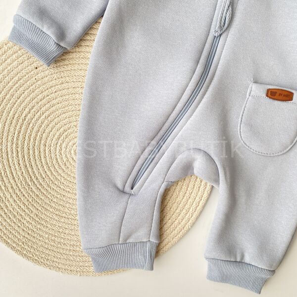 Muffy Armalı Yumuşacık Şardonlu Cepli Tulum