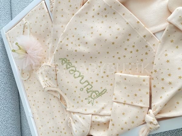 İDİLBABY PRENSES YENİDOĞAN 8’Lİ HASTANE ÇIKIŞI SETİ