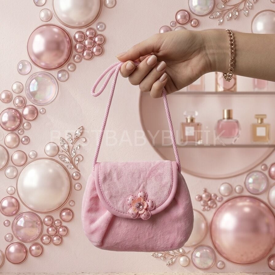 Bayramlık Peluş Mini Çanta