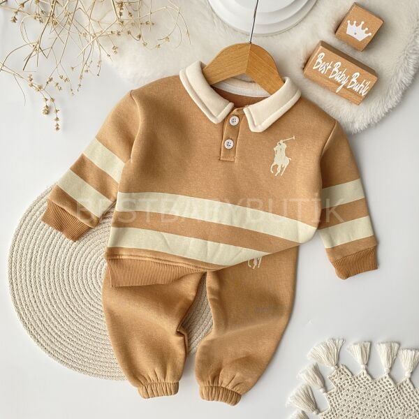 USPA Baskılı Şardonlu Eşofman Takımı