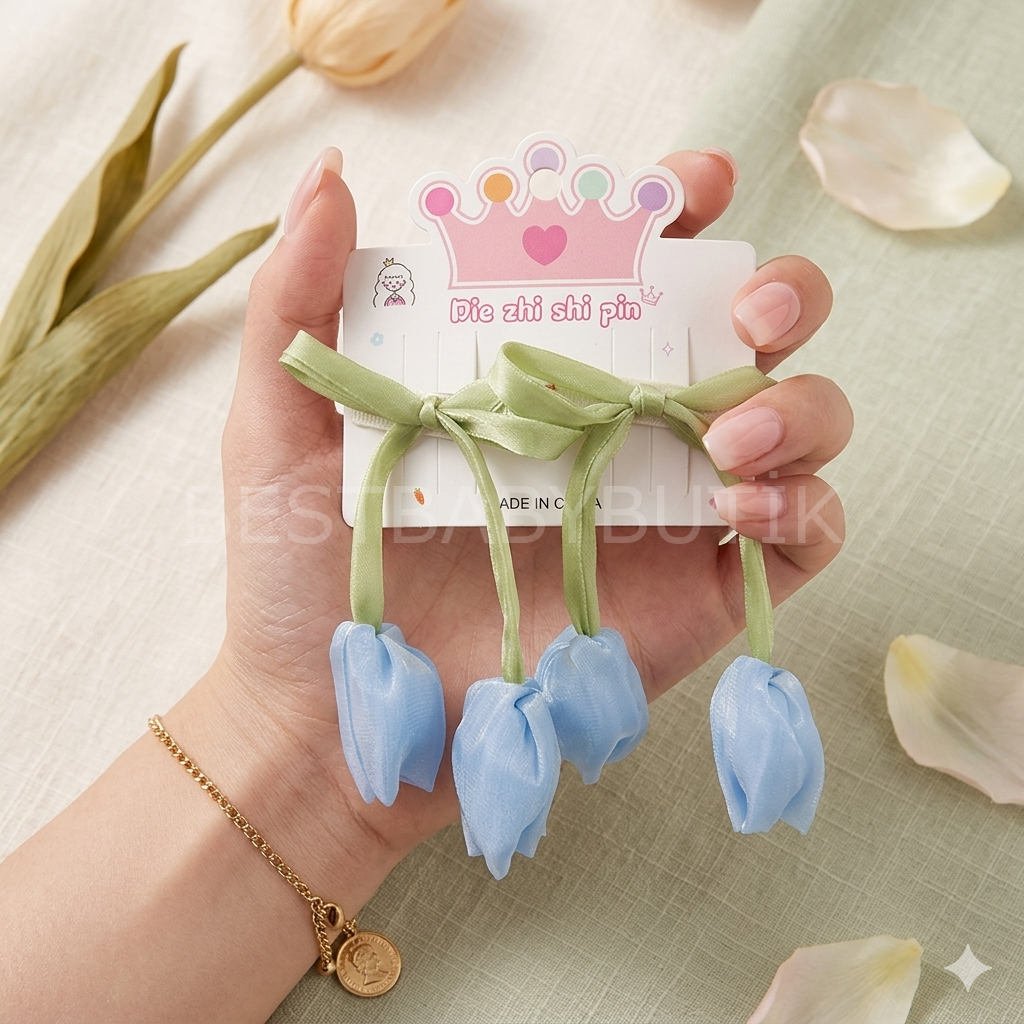 Mavi Laleli 2’li Pens Tok