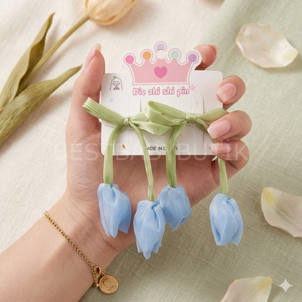 Mavi Laleli 2’li Pens Tok