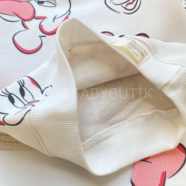 MİNNİE MAUSE FİTİLLİ TAYTLI ŞARDONLU ALT ÜST  2’Lİ TAKIM