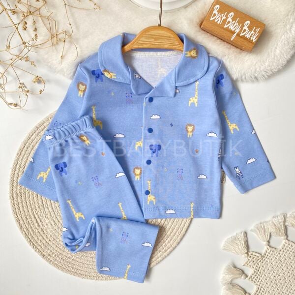 Safari %100 Pamuk Pijama Takımı
