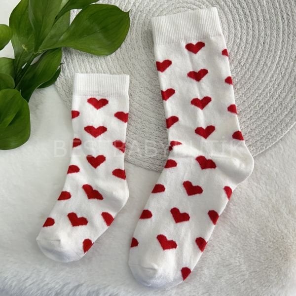 KALPLİ ANNE&BEBEK ÇORAP SETİ