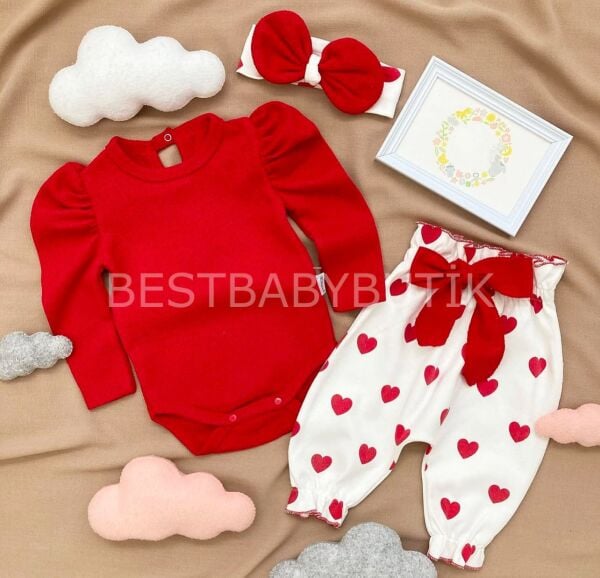 KALPLİ BALON KOL FİYONKLU 3’LÜ TAKIM