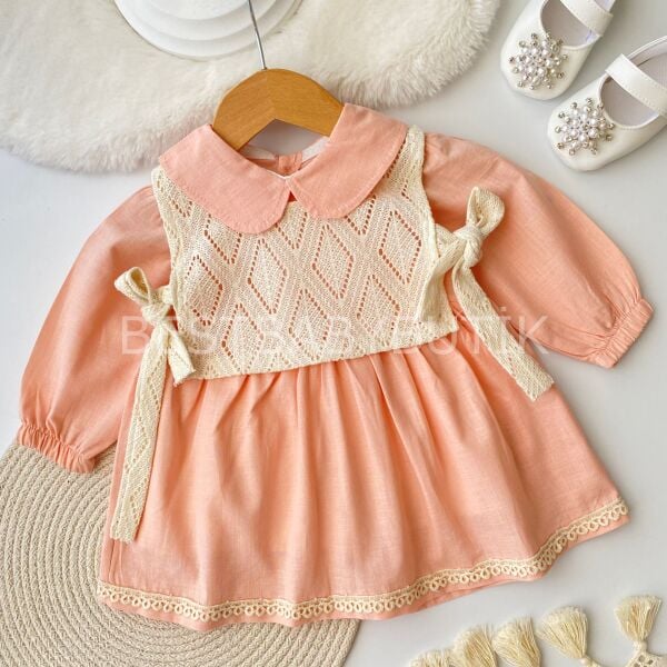 Zümra Bağcıklı Süveterli Elbise