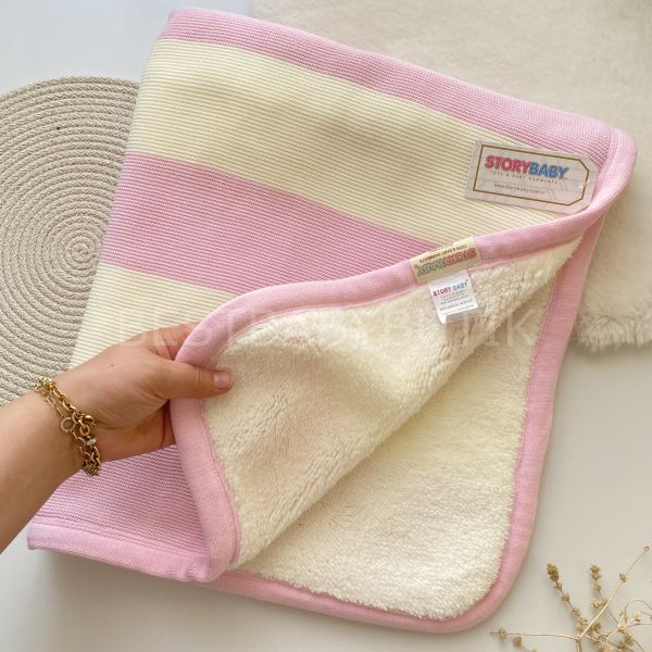 ÇİZGİLİ İKİ RENK ÇİFT TARAFLI WELSOFT TRİKO BATTANİYE